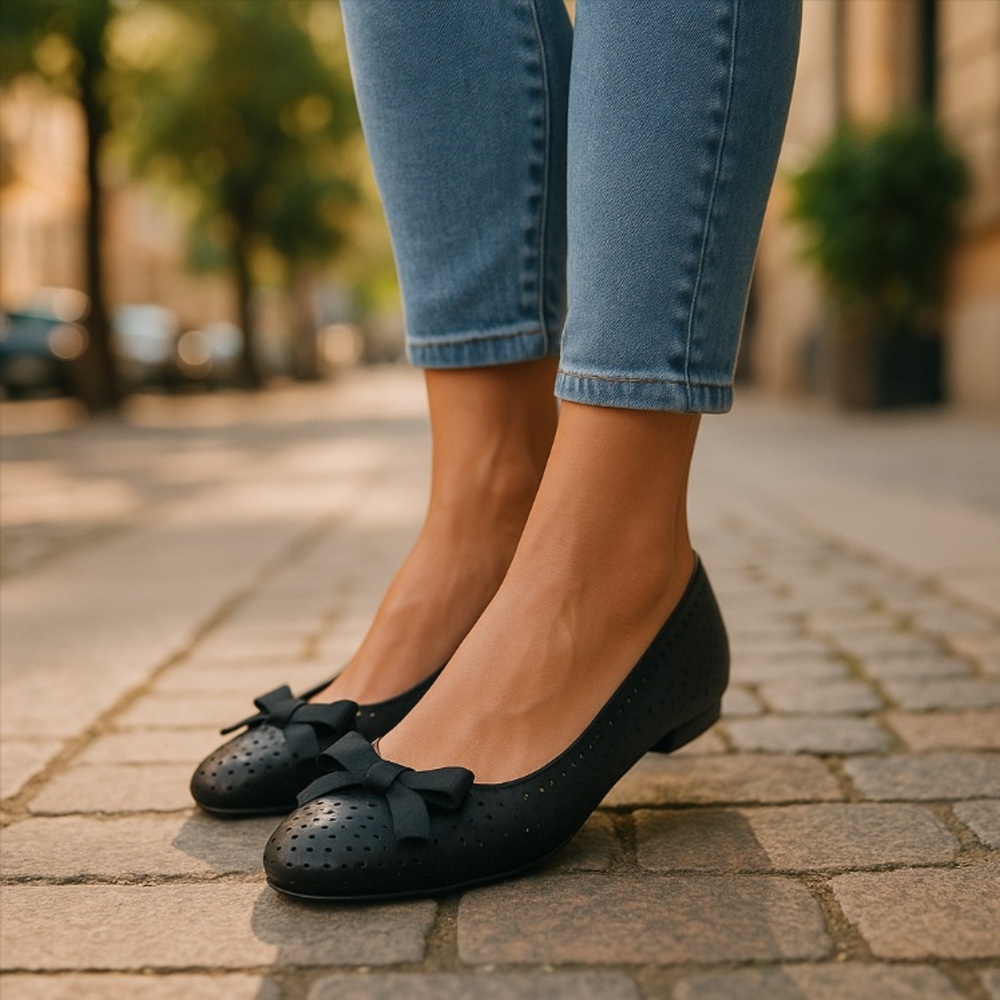 🌻Talbots Round Toe Ballet Flat Shoe 🌻